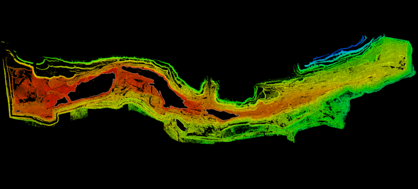 Mining point cloud